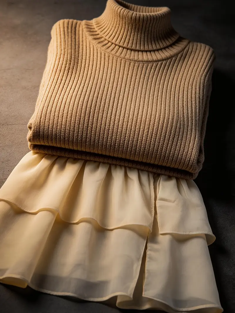 womens ribbed turtleneck long dress no belt ruffle chiffon - Temu Mauritius womens ribbed turtleneck long dress no belt ruffle chiffon - Temu Mauritius