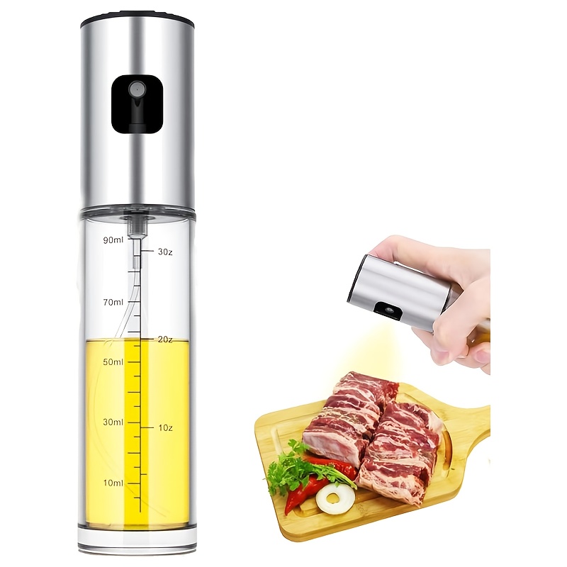 TEMU Oil Sprayer For Cooking, 100ml Olive Oil Spritzer, Oil Sprayer For Air Fryer, Salad, Bbq, Roasting