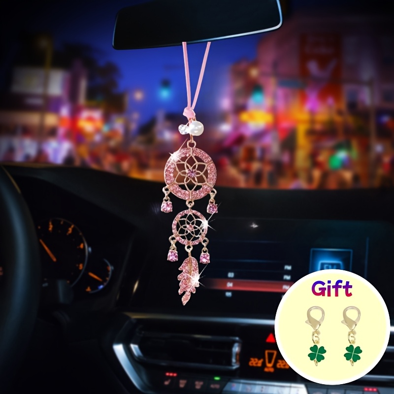 A Sparkling Dreamcatcher Car Pendant
