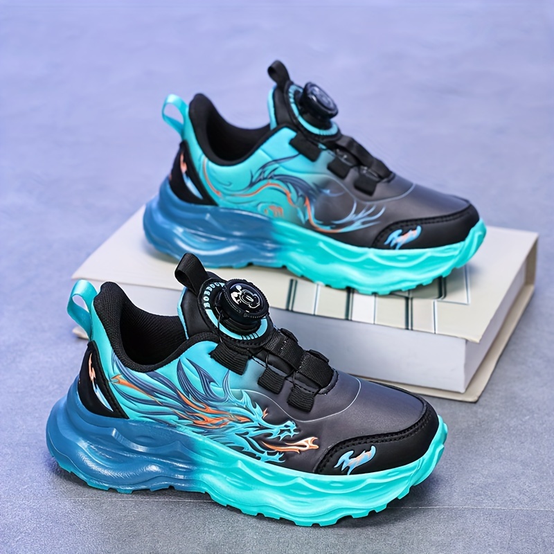 boys fashion sneakers comfortable soft sole running shoes Temu