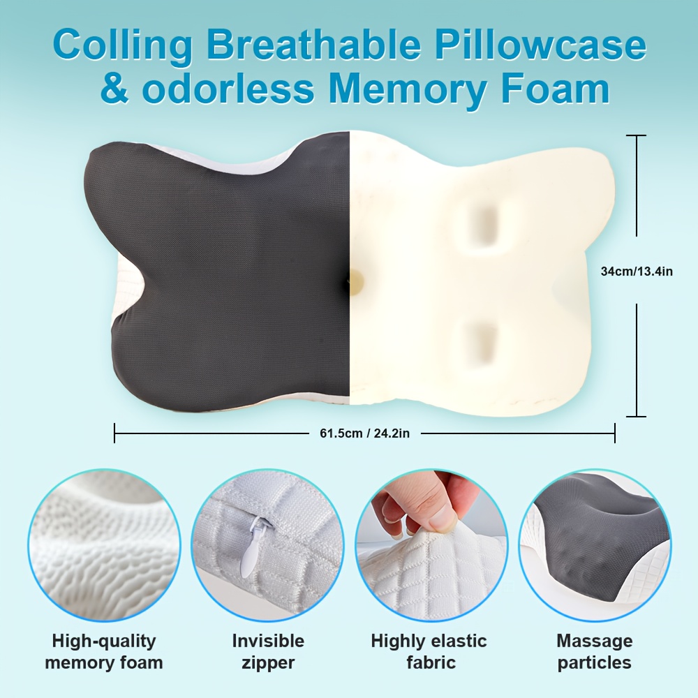 Cuscino Regolabile Per Testa - Per Sdraio, Sedie Da Spiaggia E Giardino, In Rete Traspirante, 37x17x5cm - Foto 9