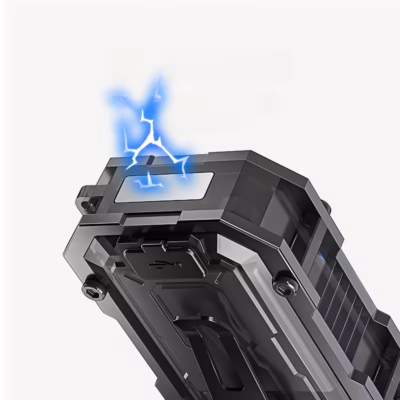 set of 4 clip on flashlights 2 black and 2 white rechargeable mini edc keychain light compact cob flashlight for activities running hiking camping walking usb c rechargeable warning for christmas gifts Product details 7