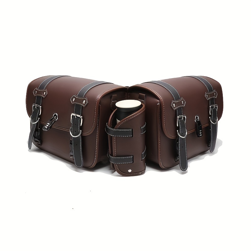 Sacoches de selle de moto en cuir sacoche de selle sacoche de bagage pour Spo