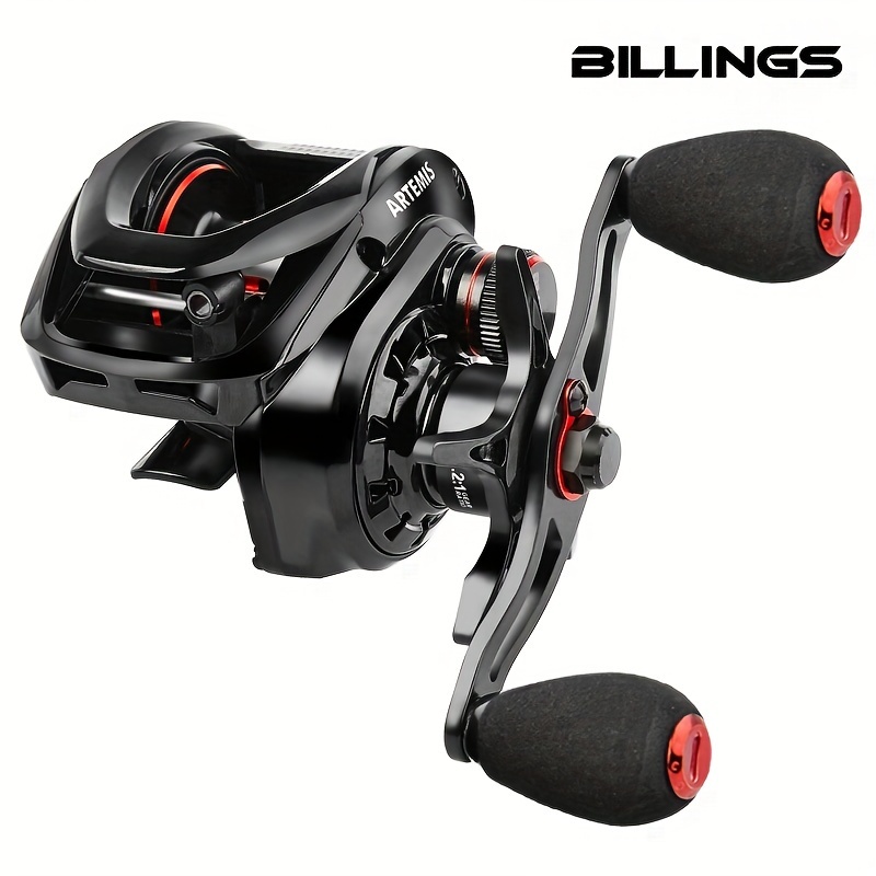 

Billings Artemis Baitcasting - 7.2:1 , 8kg Max , Cnc Metal , For &