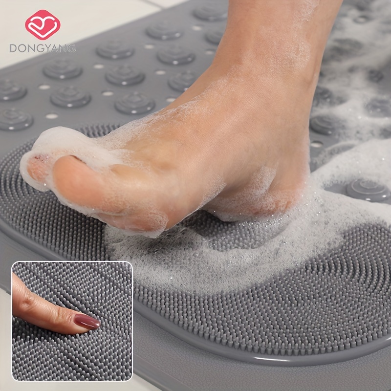 Alfombrilla de ducha antideslizante Alfombrilla de baño cómoda para  superficie texturizada Secado rá ShuxiuWang 8390611181567