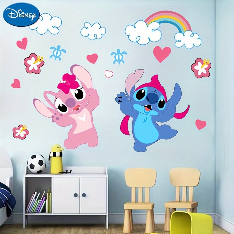 

Disney 1pc Stitch Room Sticker Cartoon Mural Decor Home