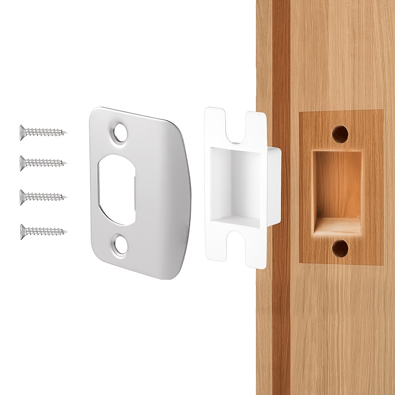 4pcs Door Latch Plate Set for Door Security