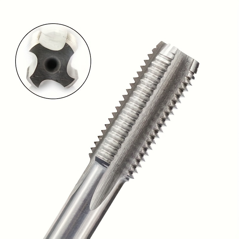 10-piece High-speed Steel Tap Set For Fine Threads - Stainless Steel ...