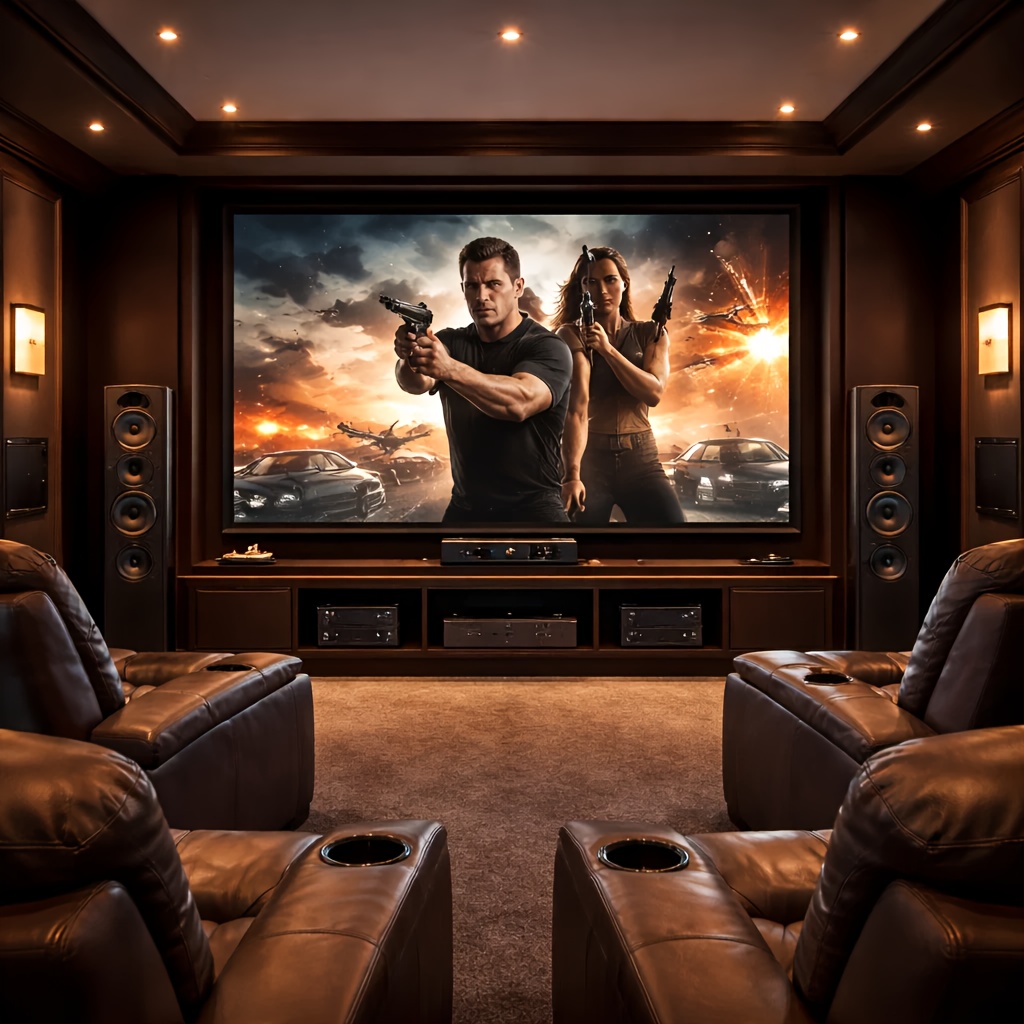 Projector Screen - 72/100/120 Inch Portable Projector Screen, Light Blocking For Home Theater, Ceiling/wall Mount & Carry Anywhere