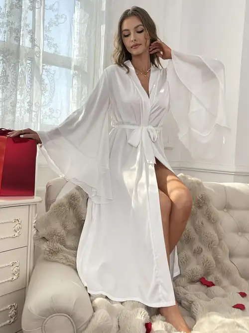 satin dressing gown australia Womens Robes Dressing Gown Australia Floor Length Satin Dressing Gown Australia Women's Pure Silk Long Sleeve