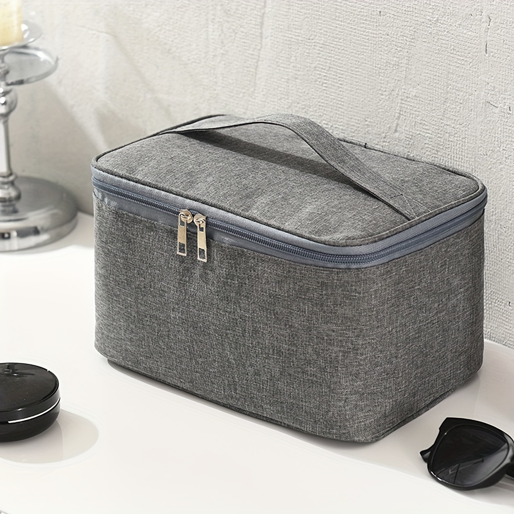 TEMU Große Kosmetiktasche, Damen Reise-Toilettentasche, Tragbare Schminktasche für Beauty-Tools