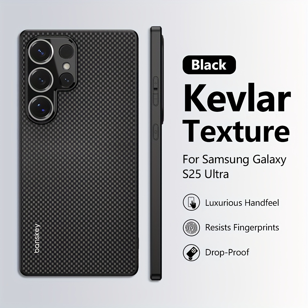 TEMU Phone Case - New Texture Phone Case For Galaxy S23/s24plus/s25ultra/234 /s25, Full Coverage Lens Protection Phone Case, Style, Suitable For Men