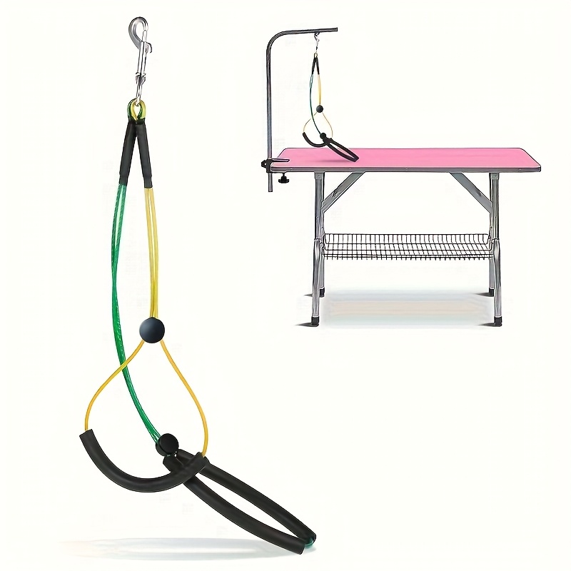 Adjustable Pet Grooming Table Hanging Leash for Cats and Dogs
