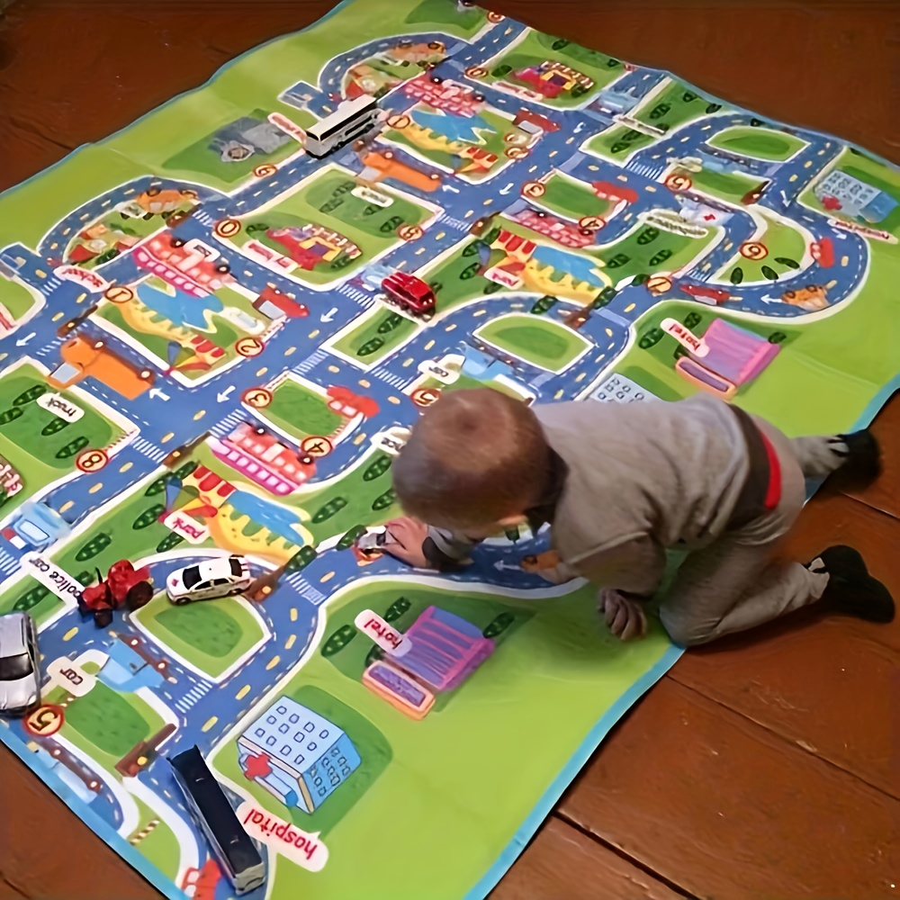 

Single-sided 160*130*0.3cm Crawling Mat For Baby, Eva Foam Mat Moistureproof & Waterproof, Game Mat