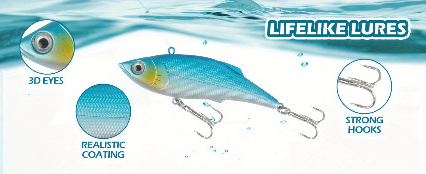 Fishing Lures Gear Tackle Box 5