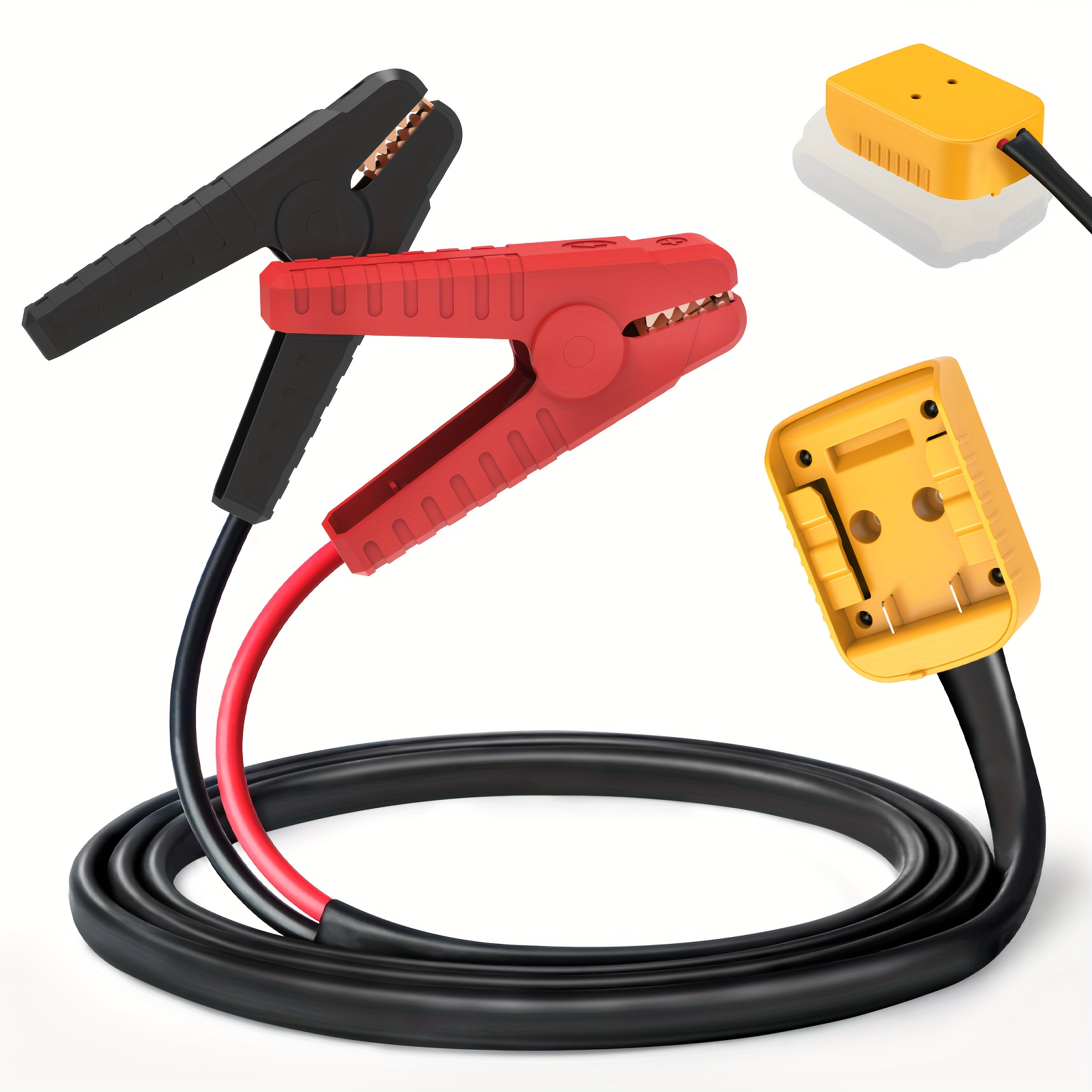jumper cable clamps compatible dewalt 20v battery 9ft 8awg Temu