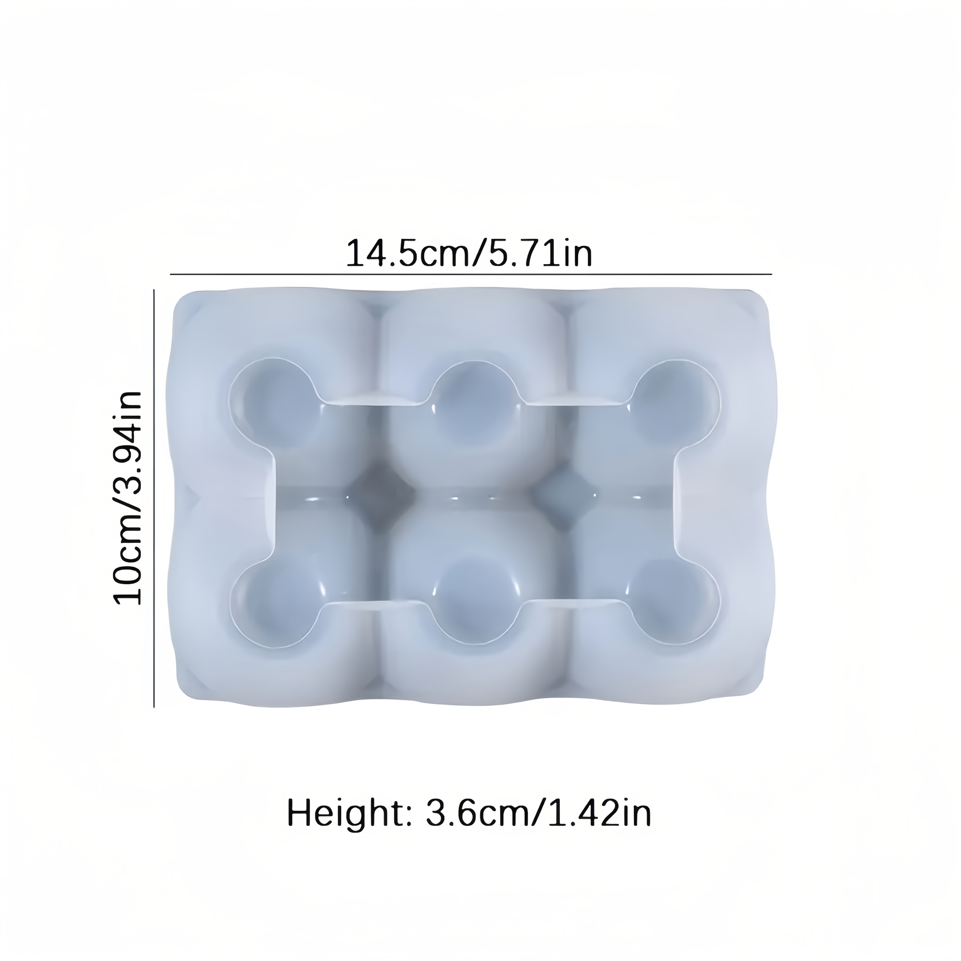 E-shop Eierablage Silikonform Eier Gitter Ornament Epoxidharzformen Handgefertigte Gips Gipsbeton Kunstformen Kerzenbehälter Form Zubehör Form