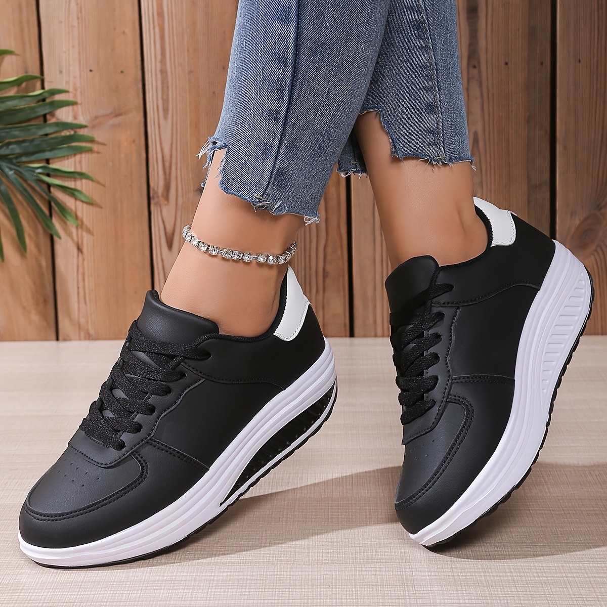 Women's platform sneakers sold by 100 Spartans
