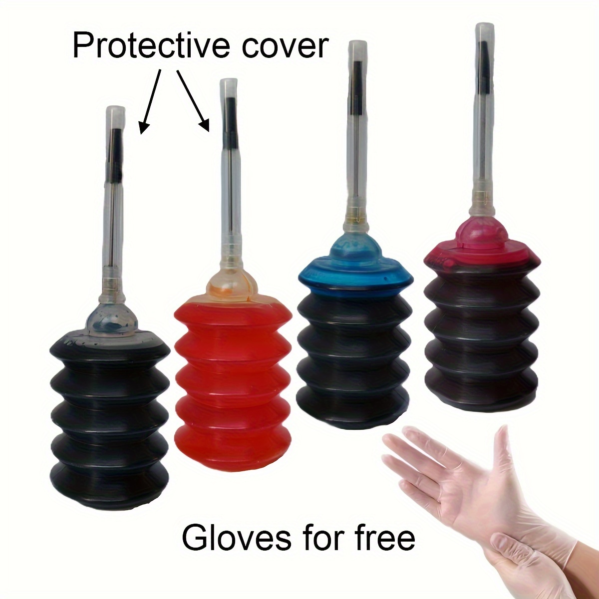 

4- Refill Pack, 30ml Each - Compatible With Hp, , Epson, - Includes Gloves, Universal , Gloves