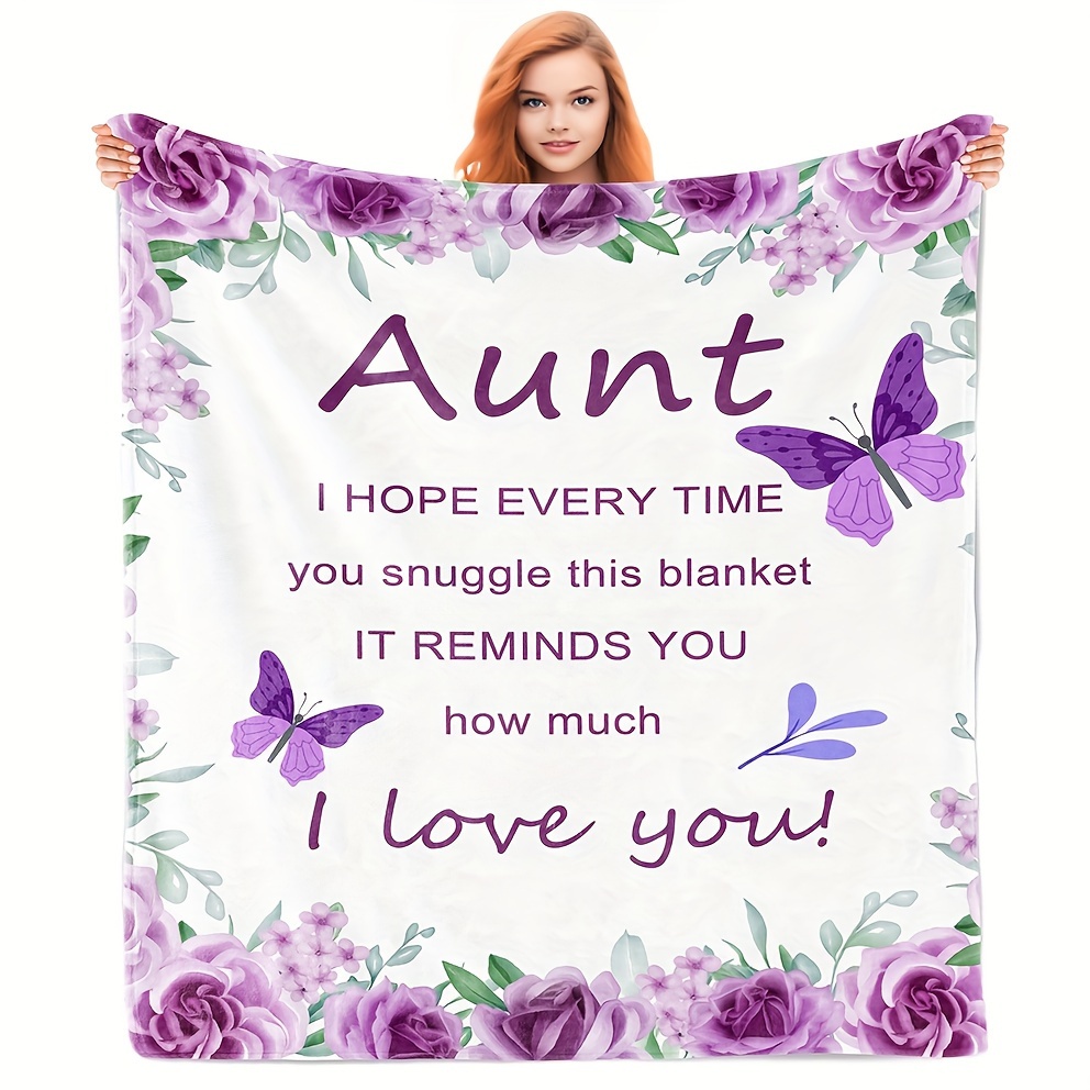 

Aunt Blanket: For Any - , Viscose , , Suitable , , And Adults