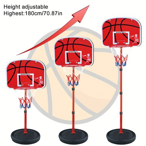 adjustable height basketball hoop for indoor outdoor basketball net game iron material ideal for and holiday gifts setup durable basketball net basketball accessories boys gift