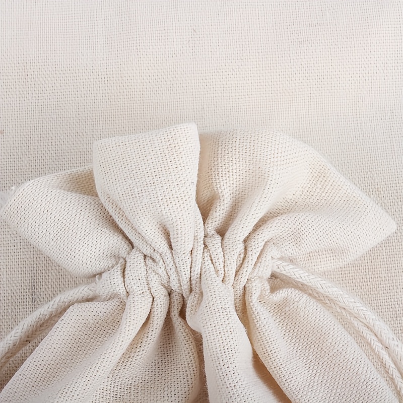 Custom Reusable Drawstring Gift Bag for Weddings & Holidays