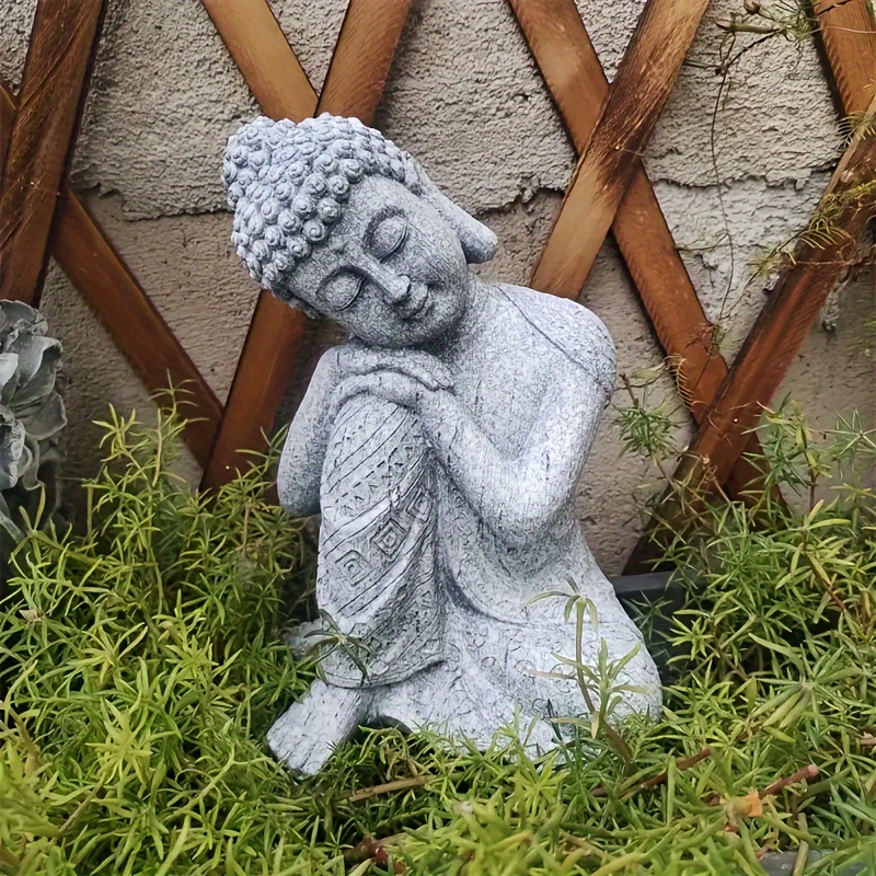 SAIM Zen Garten Pagode - Dekofigur Für Aquarium, Garten & Terrasse Im Asiatischen Stil (Harz, 10 Cm)