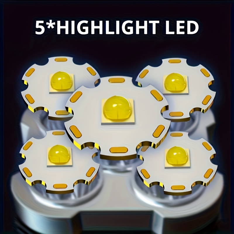 2pcs 5LED Camping Portable Light, Flashlight, Rechargeable Camping... product image 4
