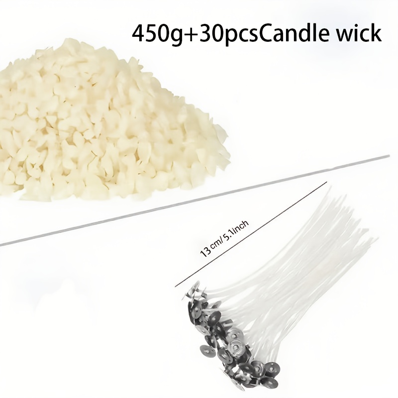 High-quality Granulated Wax Set | Smooth, | Perfect Homemade Candle | For Halloween, Christmas, Ny, Ramadan And Gift Projects
