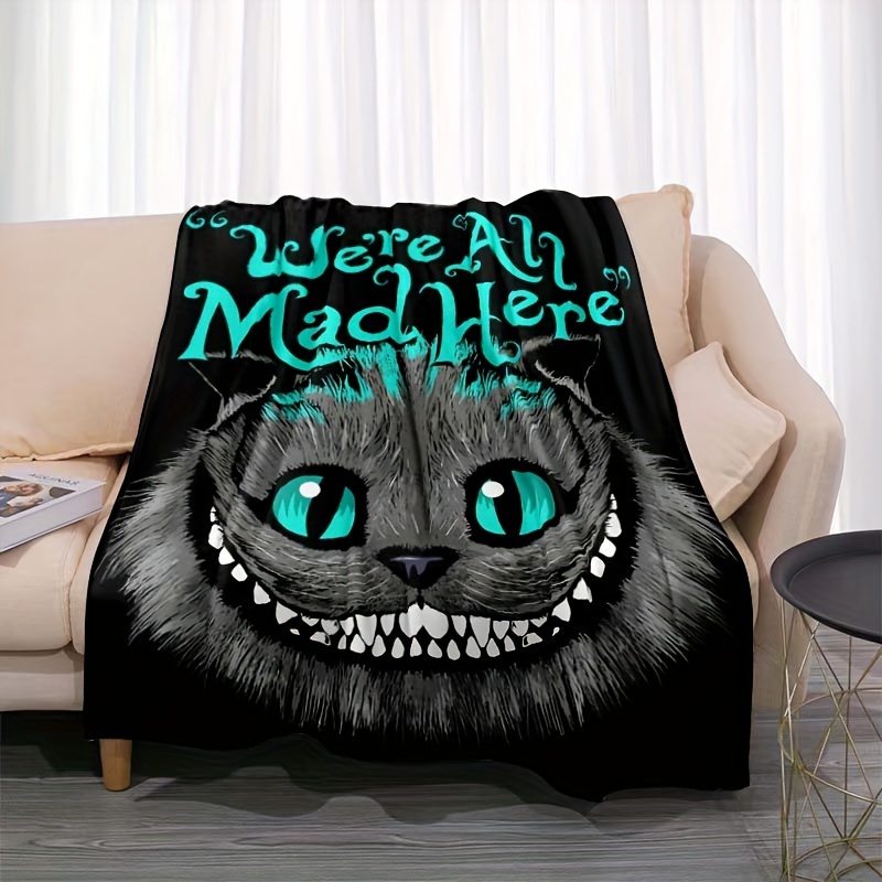 E-shop Katzendecke, weiches und bequemes Fleece-Überwurfdeckchen, Decke für Erwachsene, Schlafzimmer, Wohnzimmer, Sofa, Camping, Reisen