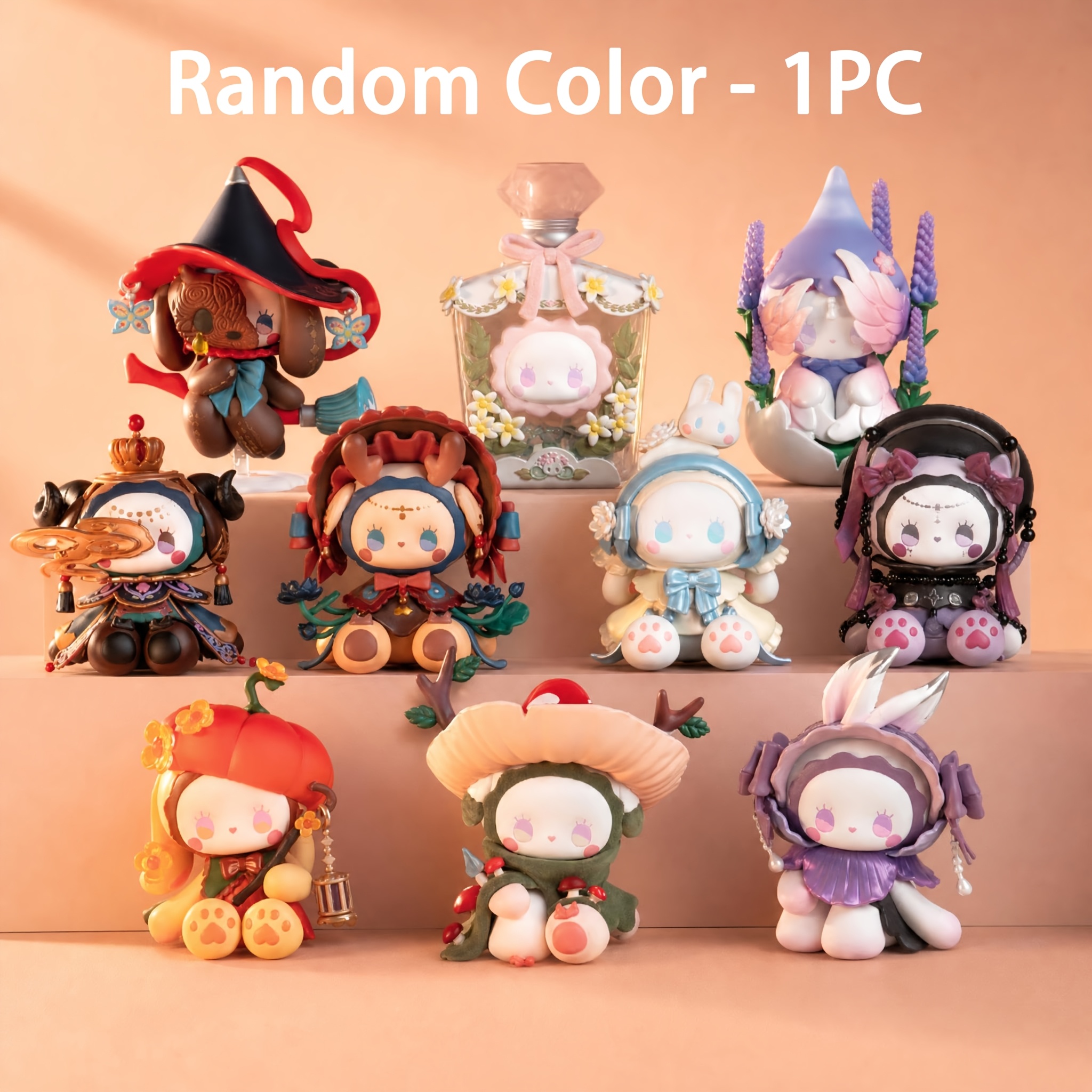 TEMU Collectible Statues, Secret Fragrance Series Random 1pc Collectible Figure, Cute Model Doll, Ideal Surprise Gift For Birthday, Christmas,