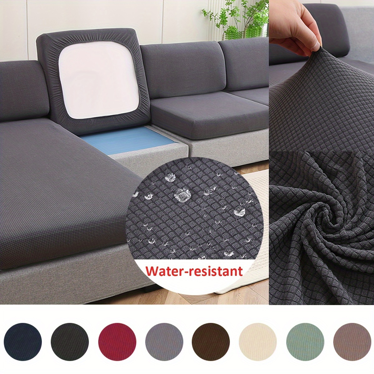 

1pc Waterproof Non-slip Sofa Cover - Protect Your Furniture And Add Style To Your Home Decor