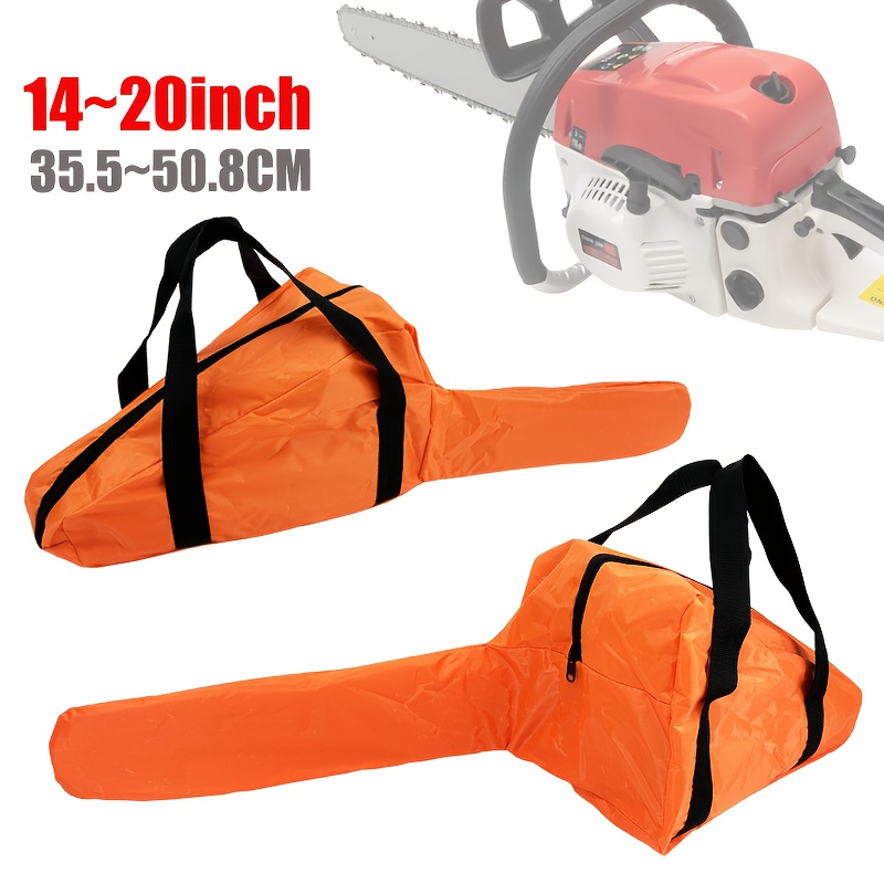 

Orange Chainsaw Storage Bag Waterproof Chainsaw Carry Bag - Oxford Fabric, Portable Tool Storage For 30.48cm, 35.56cm, 40.64cm - Easy Zipper