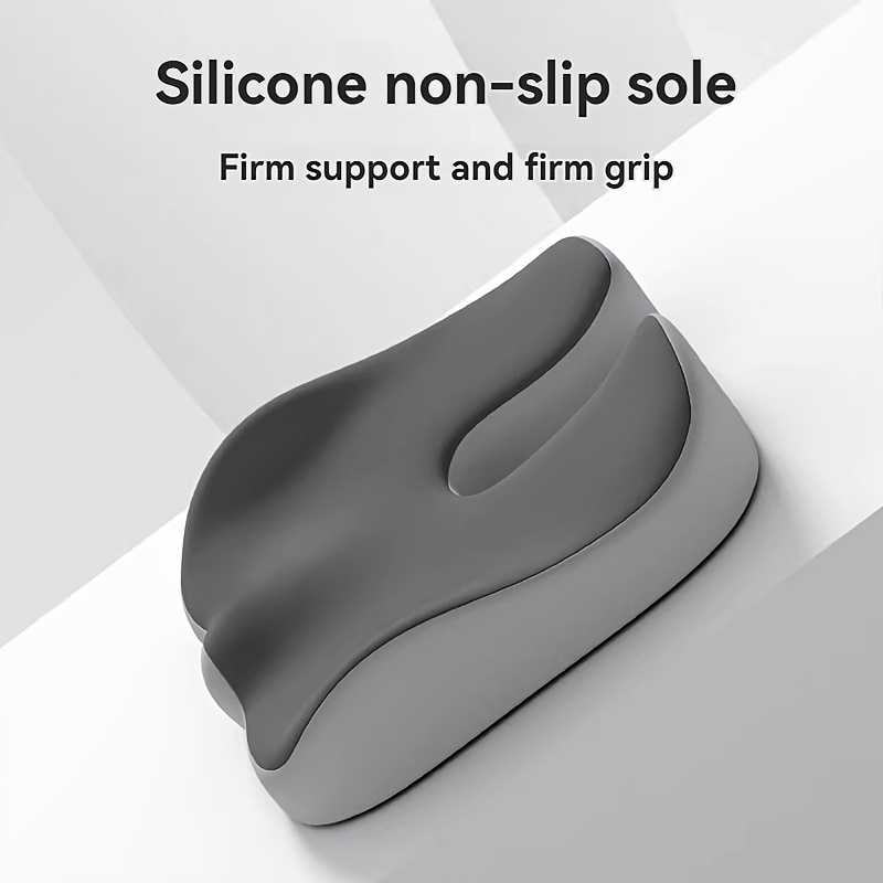 Ergonomic Memory Foam Seat Cushion and Lumbar Support Pillow Set | Slow Rebound, Medium Soft Firmness, Suitable for Office Chairs, Cars, Wheelchairs |, Grey, Polyester, ELHIVE - Image 12