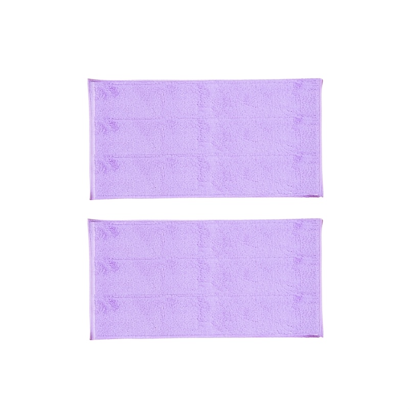E-shop 2 Stück Dicke Selbstklebende Mopp-Ersatzpads, Dual-Use Clip Mopp-Ersatzblätter, Spezifische Ersatztücher für Flachmopps, Geeignet für