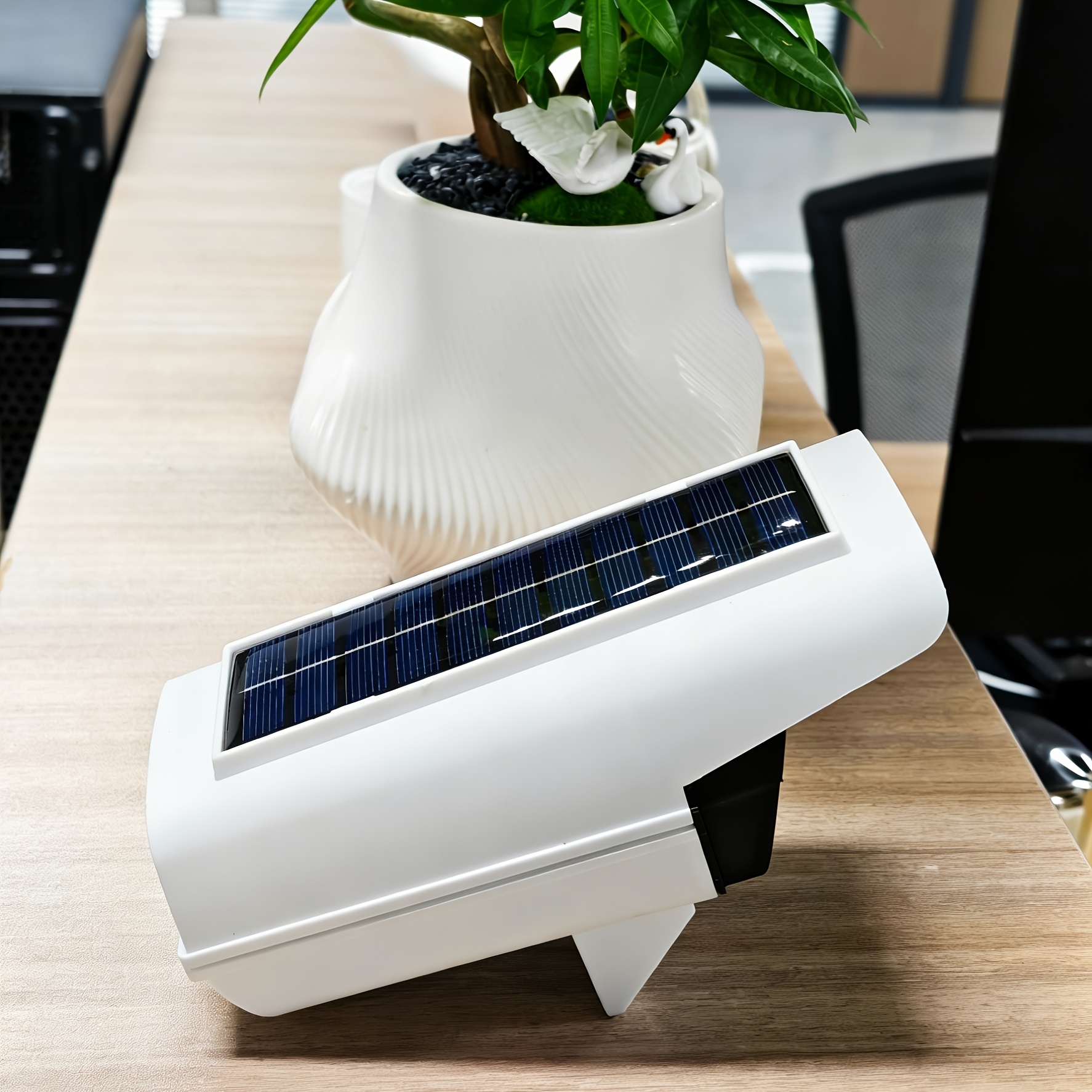 TEMU Solar-powered Led Remote-controlled Surveillance Lights For Area , Solar-powered Lights And Safety Cameras With Motion Sensors, Street Lamps, 77