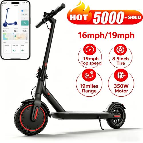 multiple models folding electric scooter rated 350w 500w motor high capacity battery with anti tires scooter electric with long range 15mph 16mph 19mph 20mph adjustable speed foldable commuting e scooter for adults