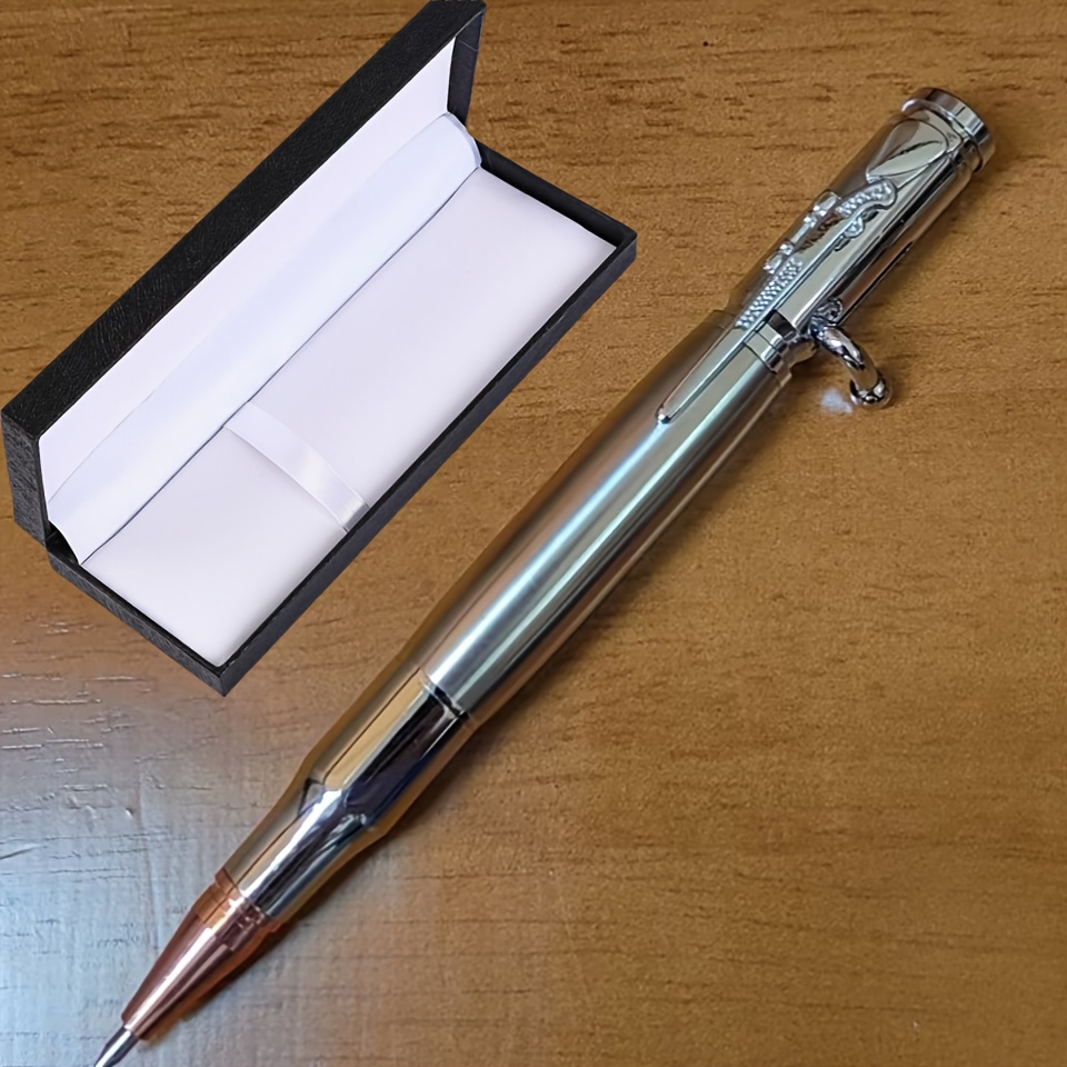 TEMU Penna con Design Personalizzato/Pennarello in Qualit� Elegante e in Rame con Gel/Macchina per Scrivere Gemma - Scrittura , Ricaricabile Valore