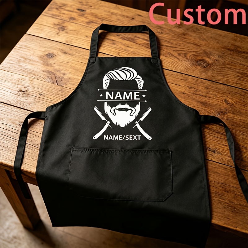 TEMU Hairdressing Apron, Professional Barber Apron, Coat, Professional Hairdressing Tools, For Salon Use, Easy To Clean And Space-, High-quality
