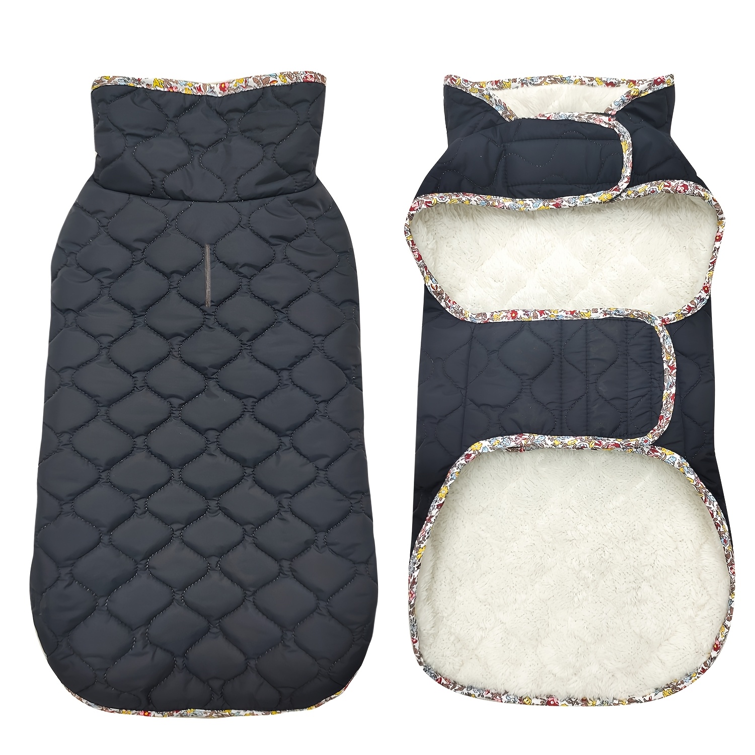Winter Warm Dog Coat, Cold Jacket, Windproof Warm Pet Outerwear, Adjustable Size Dog Snowsuit, Fits Small, Medium And Large Dogs