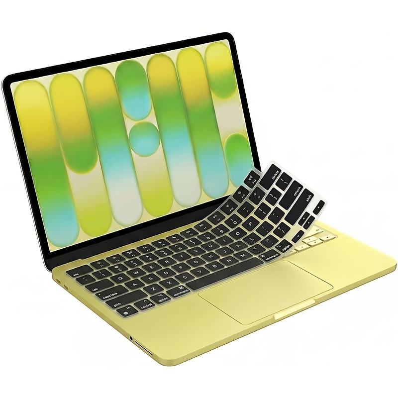 TEMU [Lot de 2] Housse de pour clavier pour MacBook Neo 13" (A3404) sortie 2026, Peau de pour puce MacBook A18 Pro (Version américaine)
