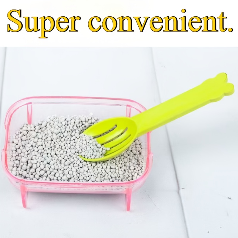 random color hamster litter shovel cleaning tool can remove litter and   remove stains a   for small pet bathrooms special litter shovel for hamster bins Product details 5