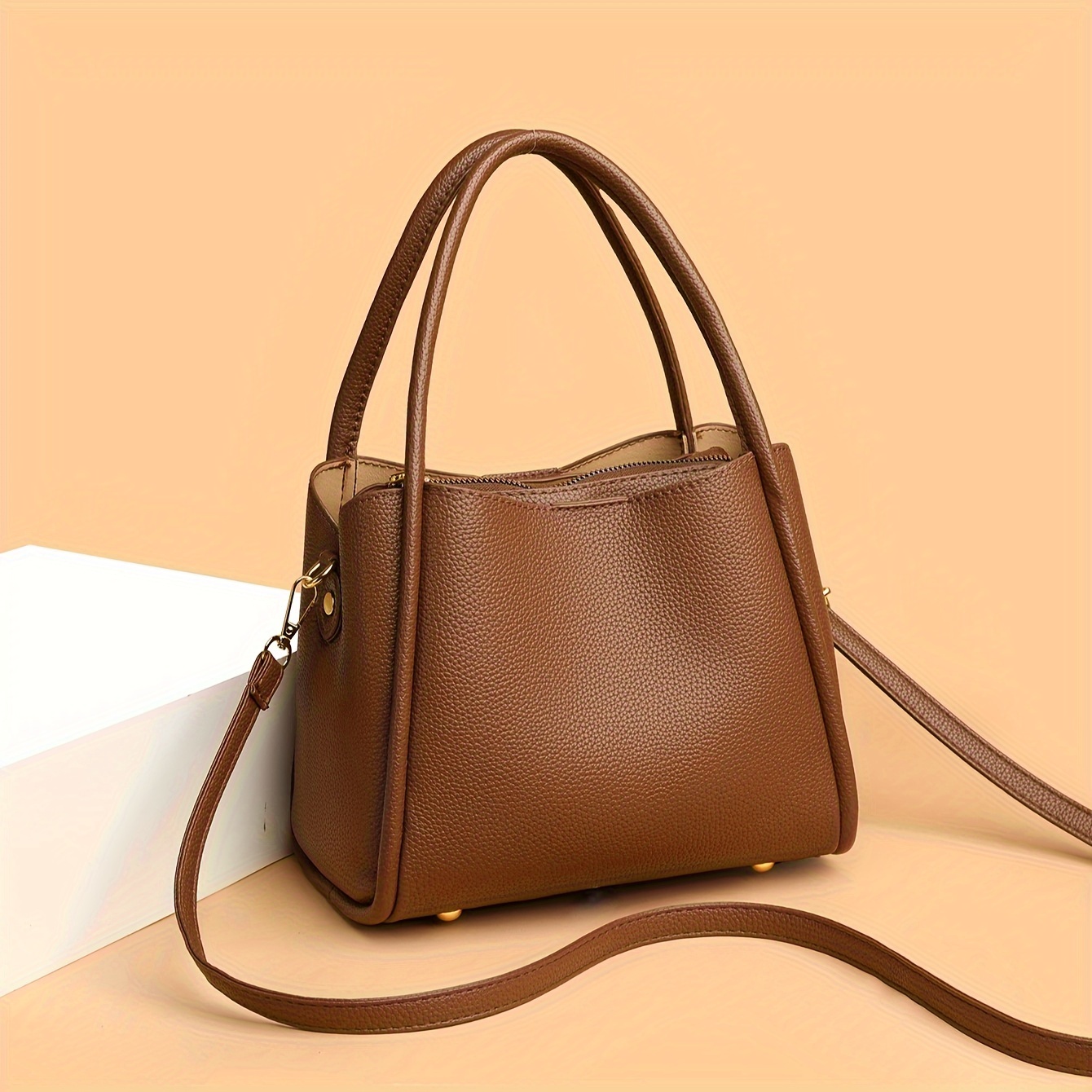 chic solid bag women versatile crossbody - Temu Oman