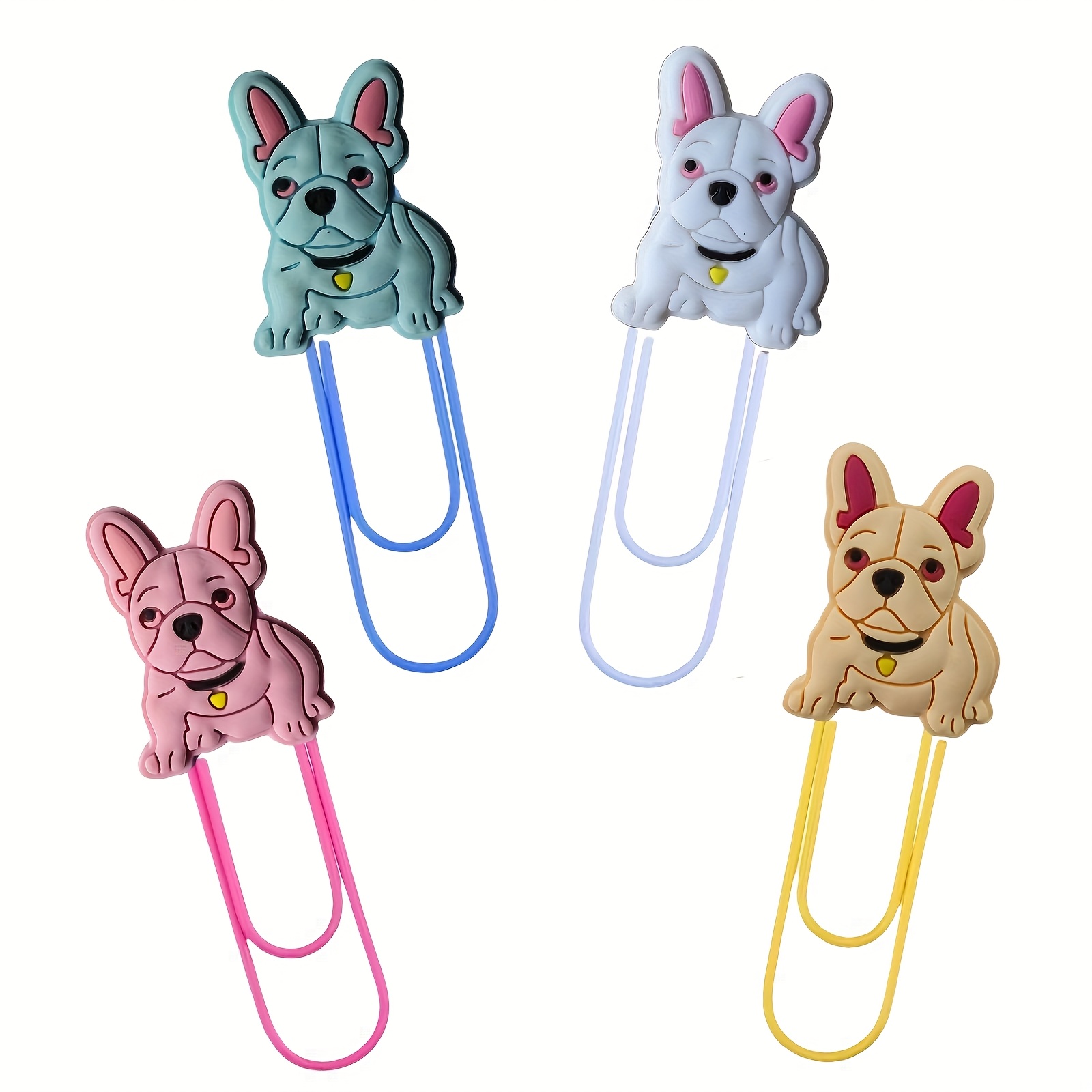 Image of Adorable Dog-themed Paper Clips Perfect For Office, Educational, And Teaching Needs