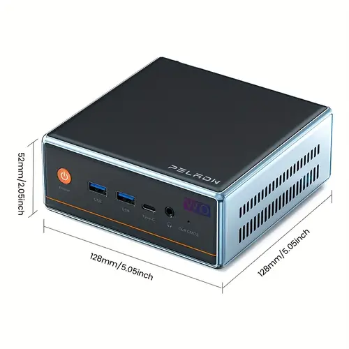 wo4 mini pc ddr5 4800mhz 9 6900hx 8c 16t up to 4 9ghz desktop computer triple output wifi6 bt5 2 0