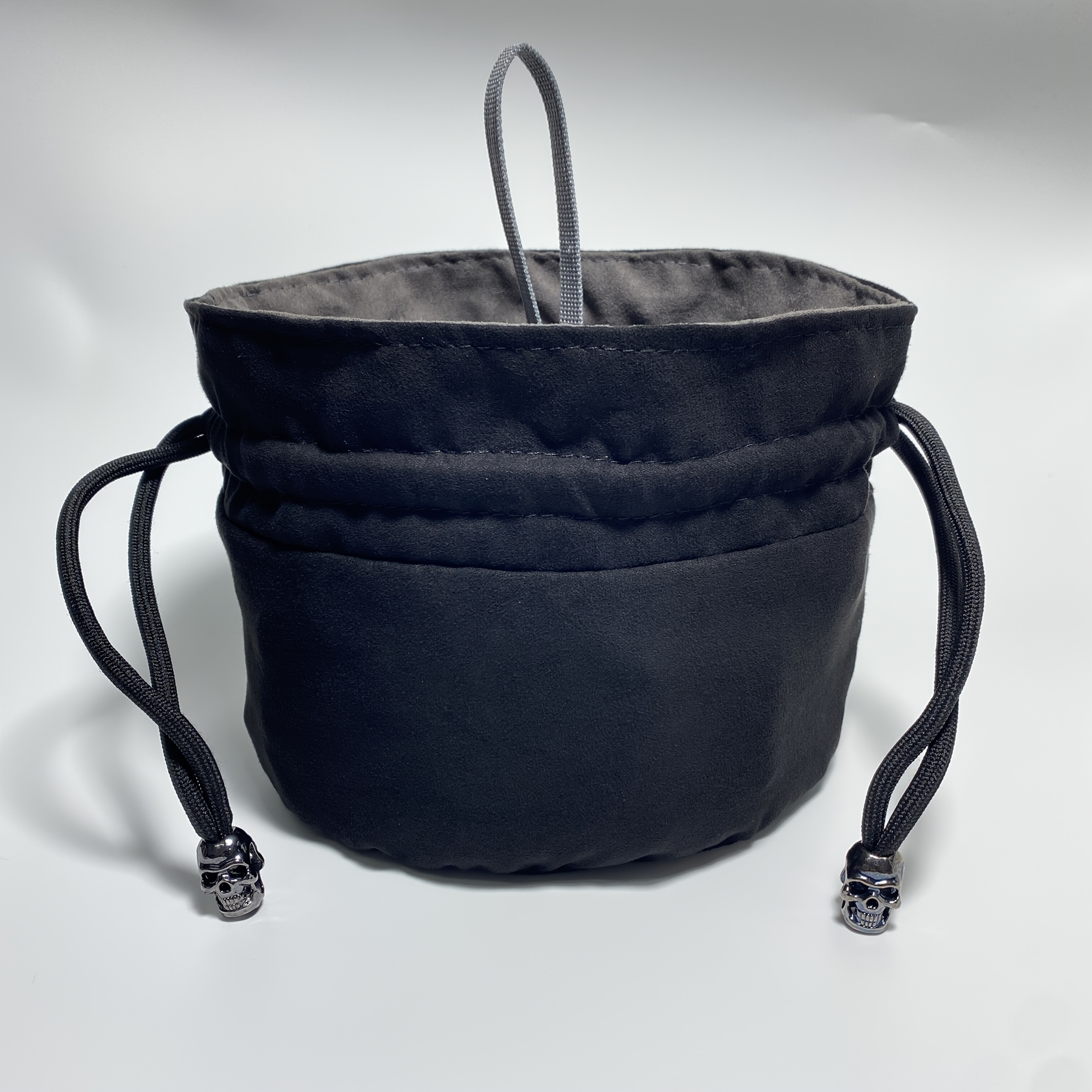 Image of Gift For Her/him Dice Bag Cloth Storage Pouch High Quality Velvet Pouch Large Capacity Easy Carrying For Dnd Rpg Game Additions, Christmas, Halloween