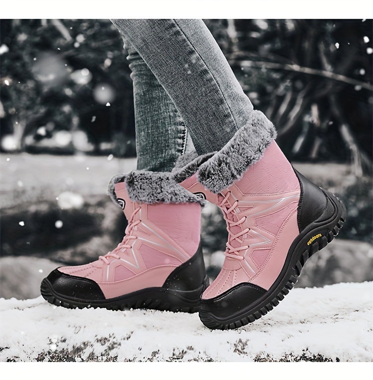 Bottines Hiver Femme White Mountain 7, Marron Daim Fausse Fourrure