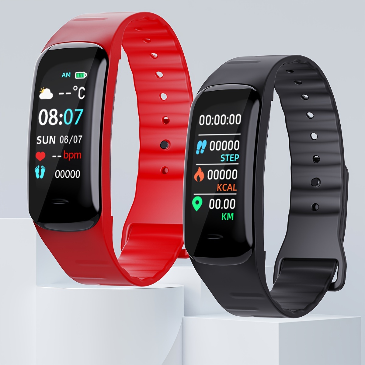 Reloj polar Digital inalámbrico para hombre y mujer, pulsera deportiva con  Monitor de ritmo cardíaco y