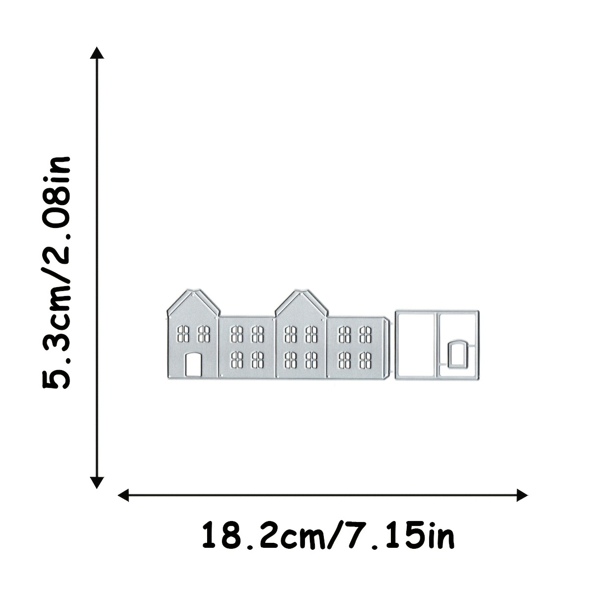 Image of 1pc Cutting Die, A Mold For Christmas And Halloween Decorations, Suitable For Card Decoration, Scrapbooking, And Photo Album Cards