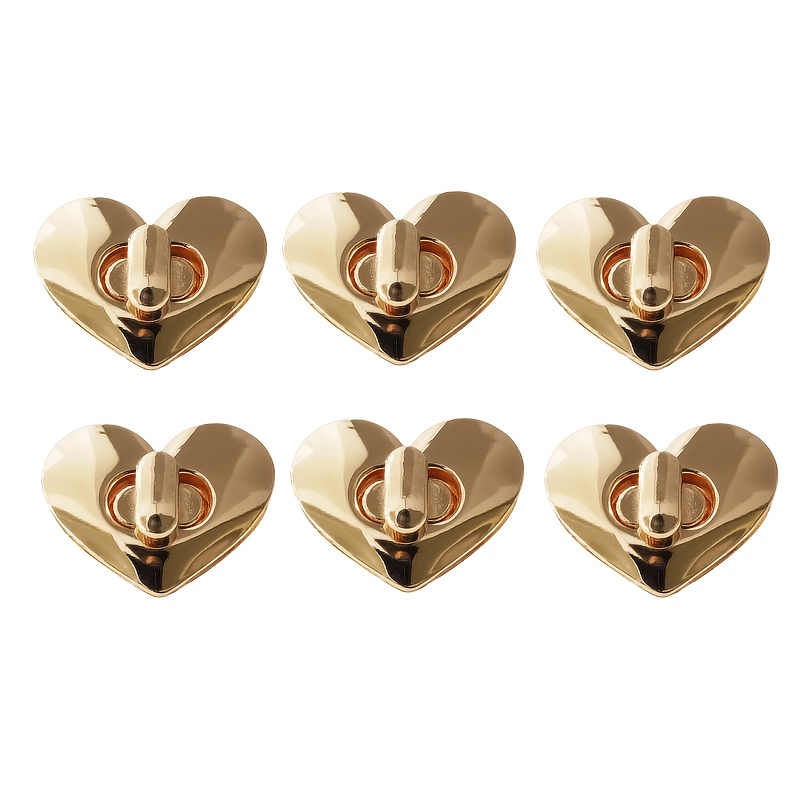 TEMU 6 piezas Hebilla para bolso de , hebilla para billetera, bolso de y hebilla de metal de repuesto, consumibles para hacer bolsos, utilizado para